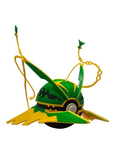 Mega Rayquaza Ball – Figurka Pokémon - Kolekcjonerska Pokeball