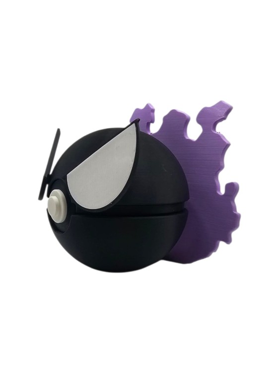 Gastly Ball – Figurka Pokémon - Kolekcjonerska Pokeball