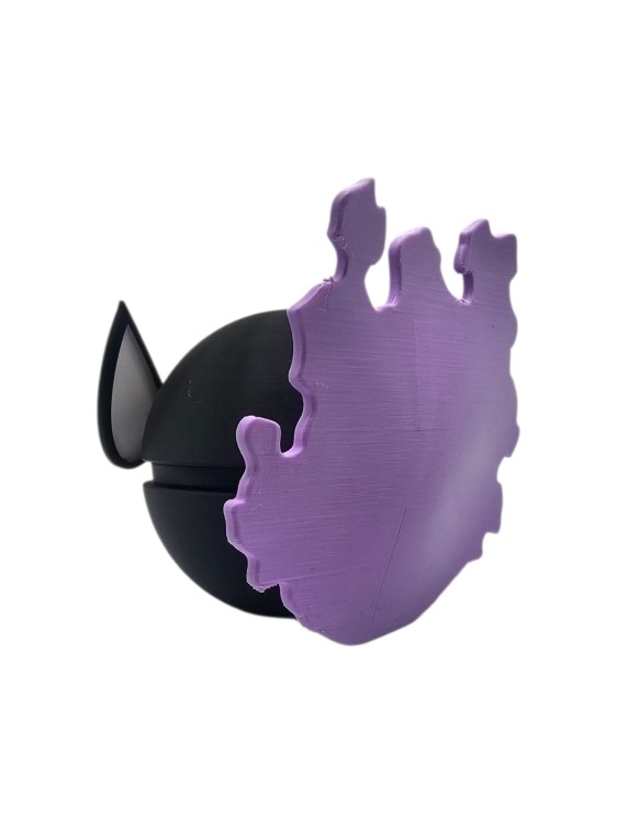 Gastly Ball – Figurka Pokémon - Kolekcjonerska Pokeball