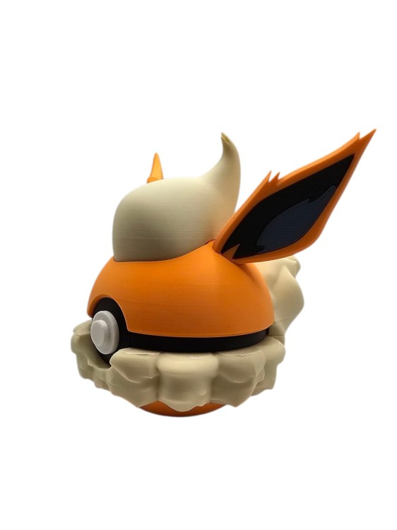 Flareon Ball – Figurka Pokémon - Kolekcjonerska Pokeball