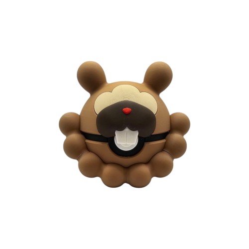 Bidoof Ball – Figurka Pokémon - Kolekcjonerska Pokeball