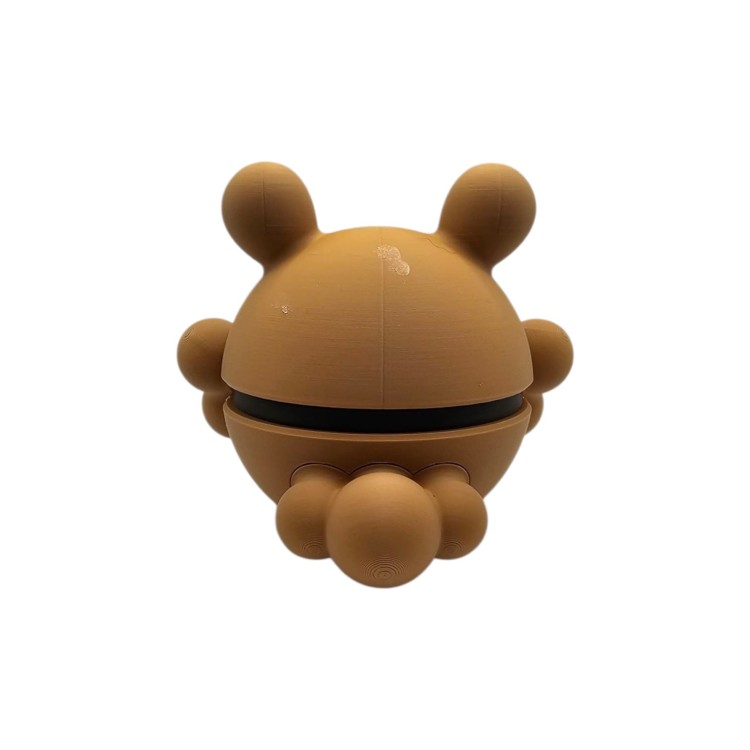 Bidoof Ball – Figurka Pokémon - Kolekcjonerska Pokeball