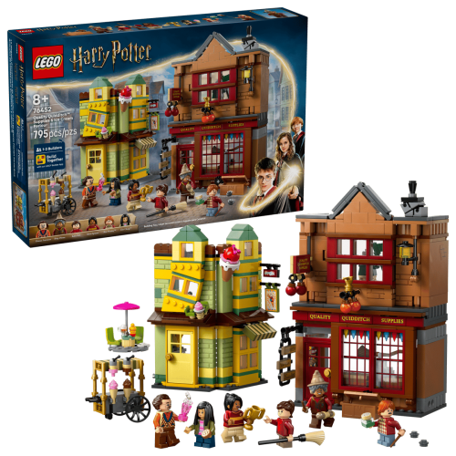 Klocki LEGO Harry Potter™ 76452 Markowy sprzęt do quidditcha™ i lodziarnia