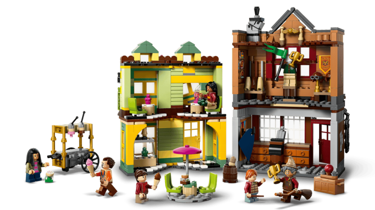 Klocki LEGO Harry Potter™ 76452 Markowy sprzęt do quidditcha™ i lodziarnia