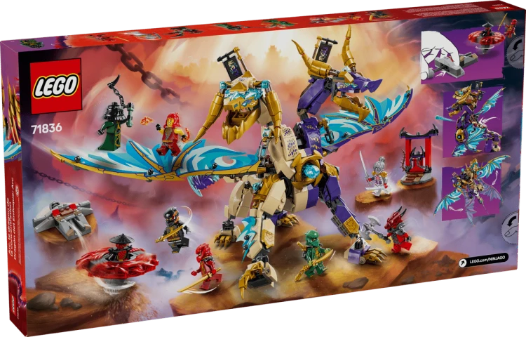 Klocki LEGO NINJAGO® 71836 Arcysmok skupienia