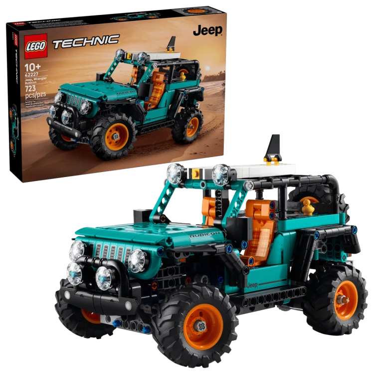 Klocki LEGO Technic 42227 SUV Jeep® Wrangler Rubicon