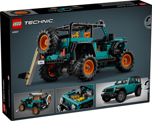 Klocki LEGO Technic 42227 SUV Jeep® Wrangler Rubicon