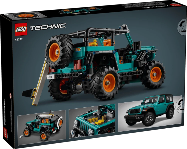 Klocki LEGO Technic 42227 SUV Jeep® Wrangler Rubicon