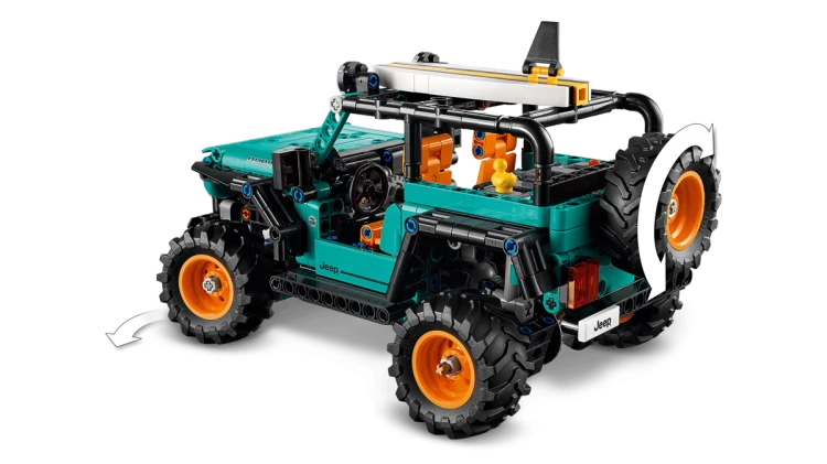 Klocki LEGO Technic 42227 SUV Jeep® Wrangler Rubicon