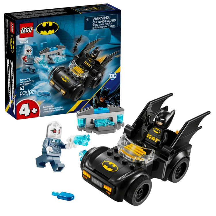 Klocki LEGO DC 76301 Batman™ i Batmobil kontra Mr. Freeze™
