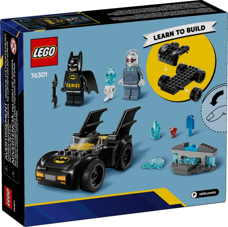 Klocki LEGO DC 76301 Batman™ i Batmobil kontra Mr. Freeze™
