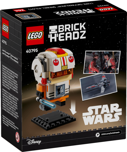 Klocki LEGO  BrickHead 40795 Luke Skywalker™ (pilot Rebelii)