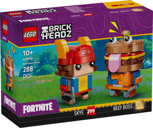 Klocki LEGO  BrickHead 40910 Mistrz Rzucania Mięsem i Podniebna – figurki