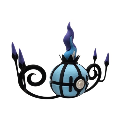 Chandelure Ball – Figurka Pokemon - Kolekcjonerska Pokeball