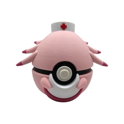 Chansey Nurse Ball – Figurka Pokemon - Kolekcjonerska Pokeball