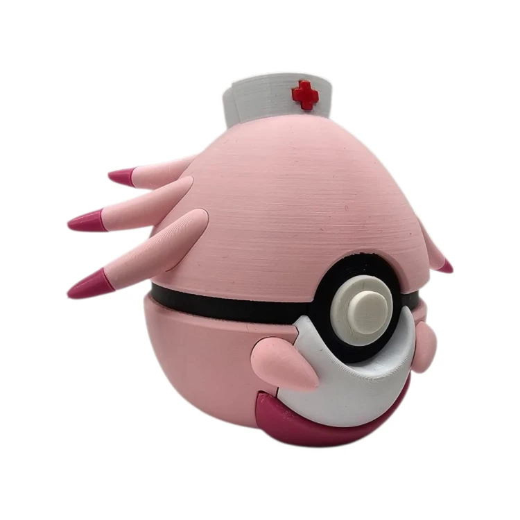 Chansey Nurse Ball – Figurka Pokemon - Kolekcjonerska Pokeball