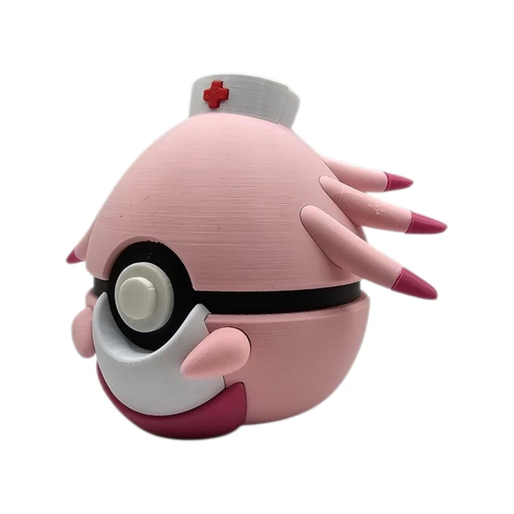Chansey Nurse Ball – Figurka Pokemon - Kolekcjonerska Pokeball