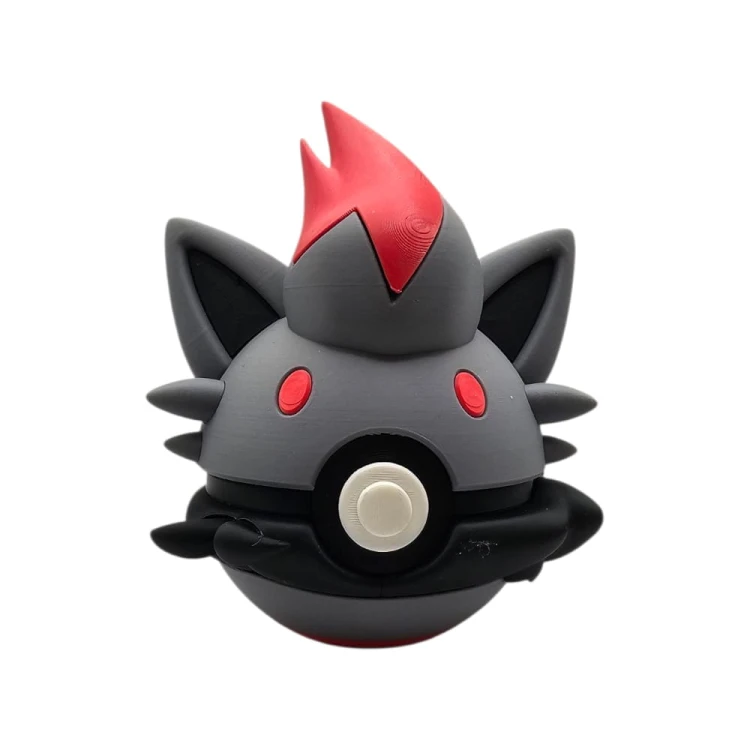 Zorua Ball – Figurka Pokemon - Kolekcjonerska Pokeball