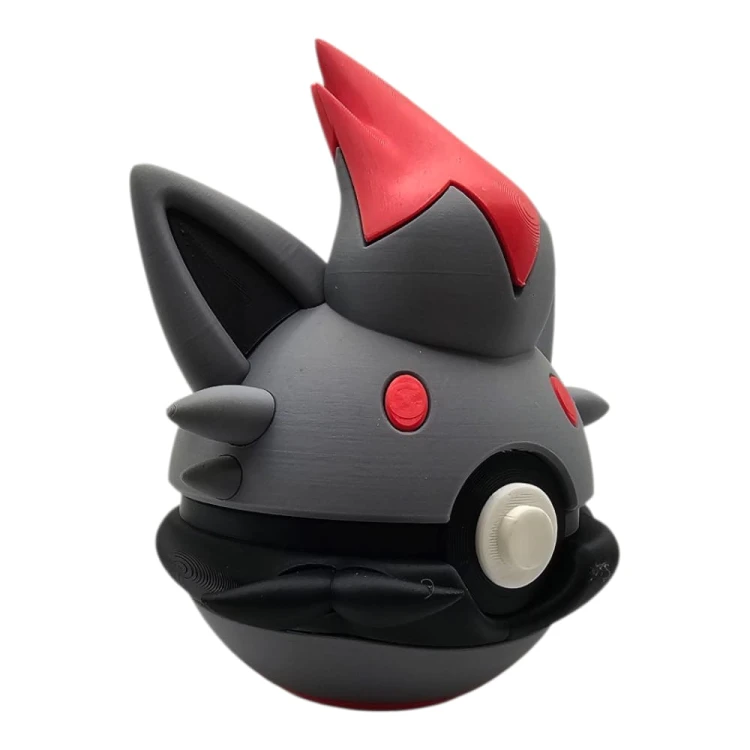 Zorua Ball – Figurka Pokemon - Kolekcjonerska Pokeball