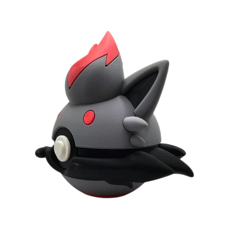 Zorua Ball – Figurka Pokemon - Kolekcjonerska Pokeball
