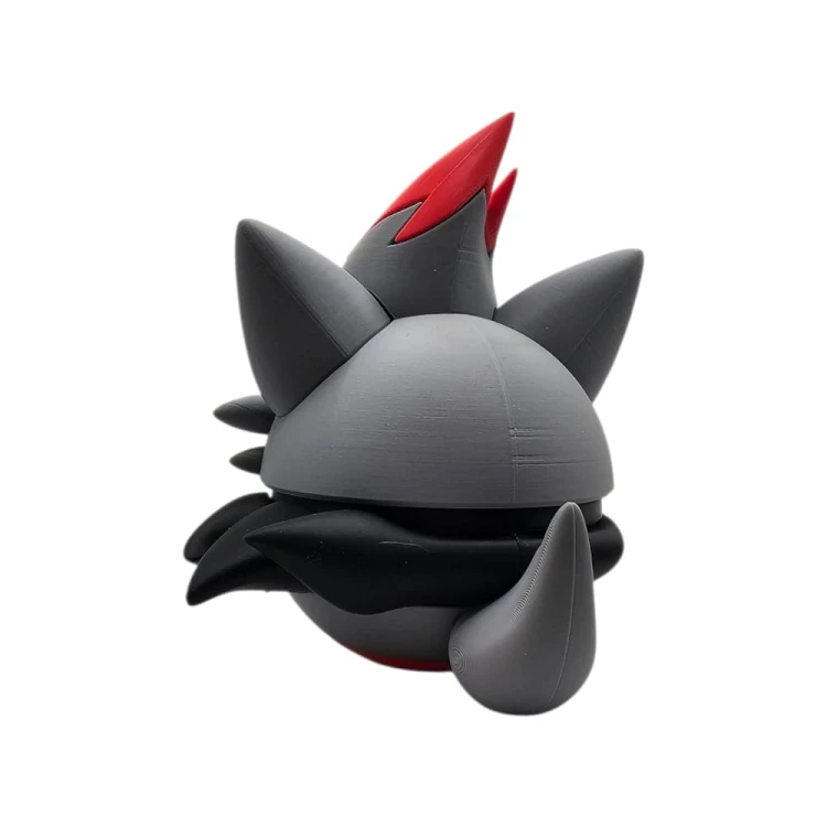 Zorua Ball – Figurka Pokemon - Kolekcjonerska Pokeball