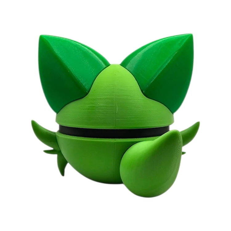Sprigatito Ball – Figurka Pokemon - Kolekcjonerska Pokeball