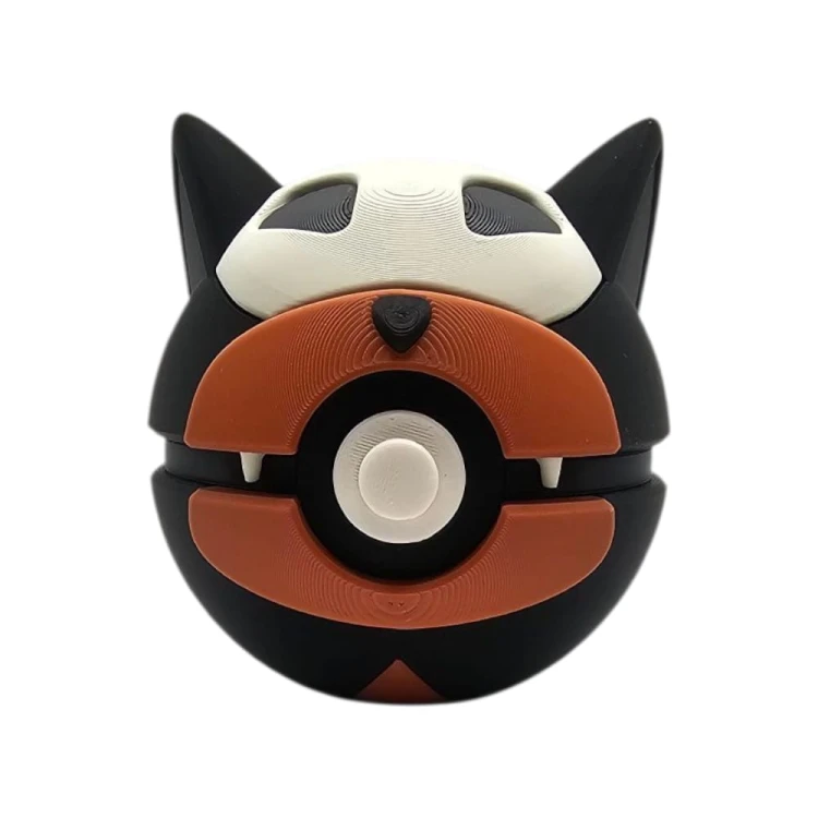 Houndour Ball – Figurka Pokemon - Kolekcjonerska Pokeball