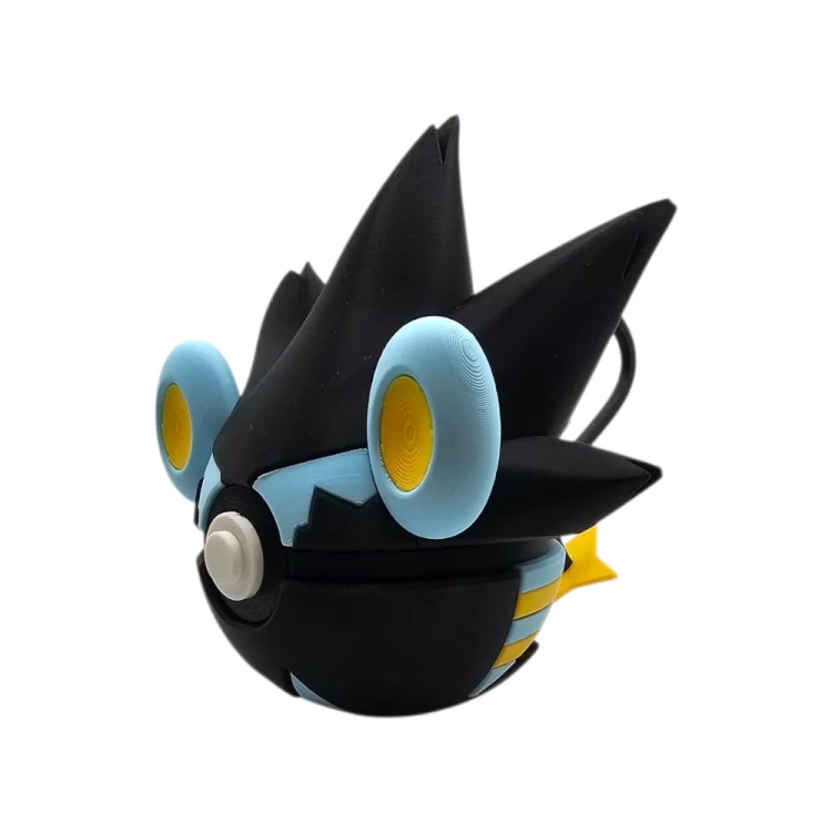 Luxray Ball – Figurka Pokemon - Kolekcjonerska Pokeball