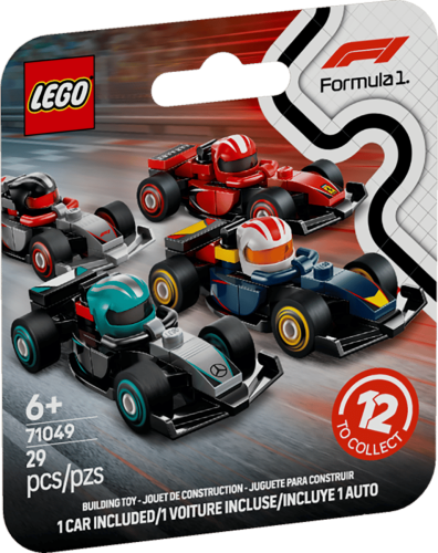 Klocki LEGO Inne 71049 Kolekcjonerskie bolidy F1®