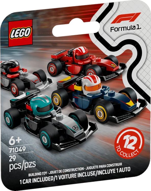 Klocki LEGO Inne 71049 Kolekcjonerskie bolidy F1®