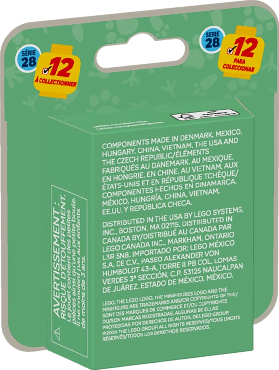 Klocki LEGO Minifigurki 71051 Seria 28 — Zwierzęta