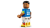 Klocki LEGO Editions 43013 Kylian Mbappé — piłkarskie momenty