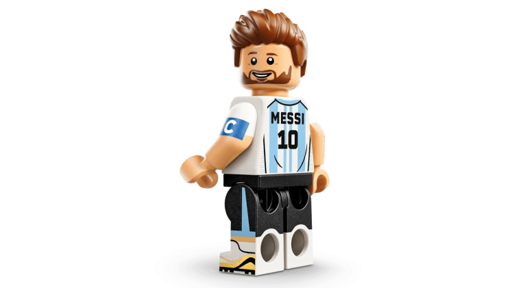 Klocki LEGO Editions 43011 Lionel Messi — piłkarskie momenty