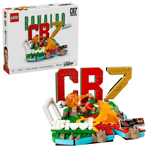 Klocki LEGO Editions 43012 Cristiano Ronaldo — piłkarskie momenty