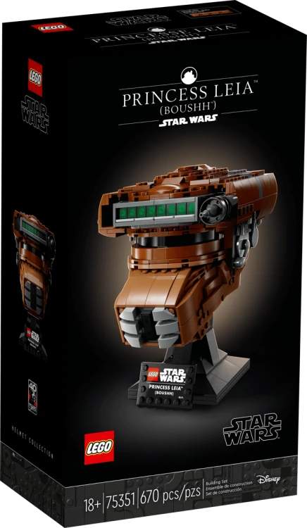 Klocki LEGO Star Wars 75351 Hełm księżniczki Lei™ (Boushh™)