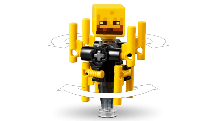 Klocki LEGO Minecraft 21266 Bitwa na moście Netheru