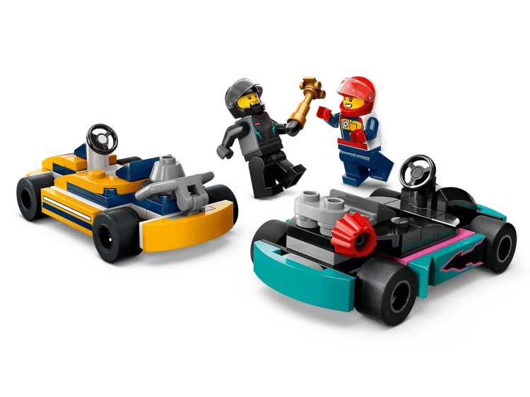 Klocki LEGO City 60400 Gokarty i kierowcy wyścigowi
