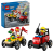 Klocki LEGO City 60458 Zestaw wyścigówek: pizza kontra wóz strażacki