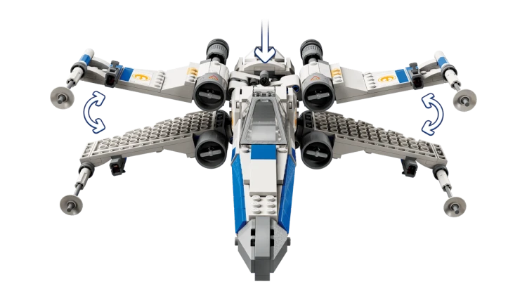 Klocki LEGO Star Wars 75460 Myśliwiec X-Wing Nowej Republiki
