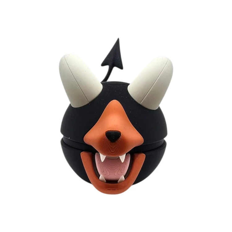 Houndoom Ball – Figurka Pokemon - Kolekcjonerska Pokeball