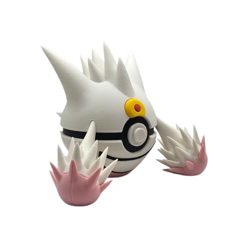 Shiny Mega Gengar Ball – Figurka Pokemon - Kolekcjonerska Pokeball