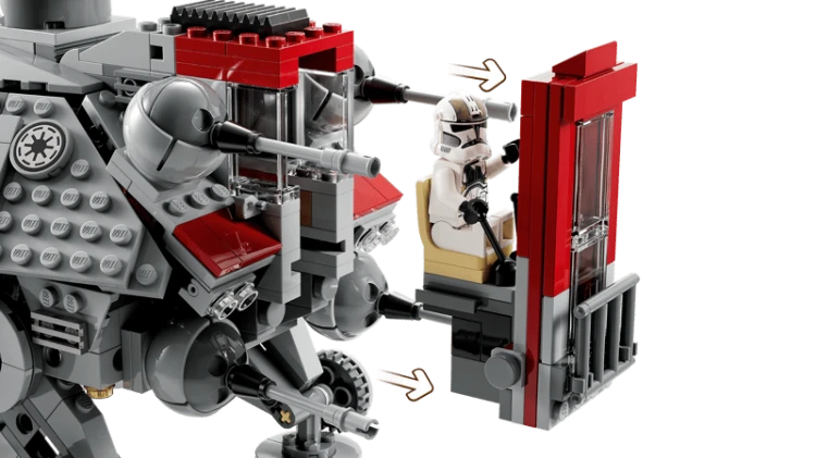 Klocki LEGO Star Wars 75337 Maszyna krocząca AT-TE™