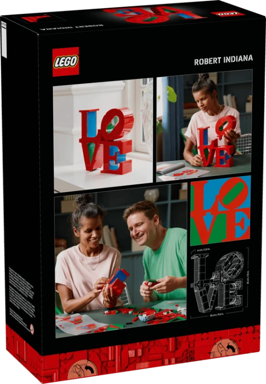 Klocki LEGO Art 31214 LOVE