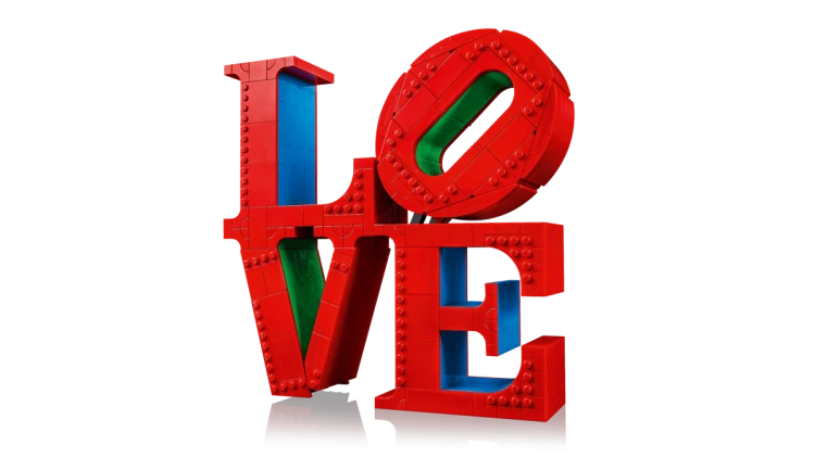 Klocki LEGO Art 31214 LOVE