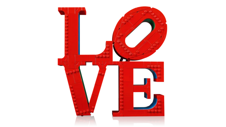 Klocki LEGO Art 31214 LOVE