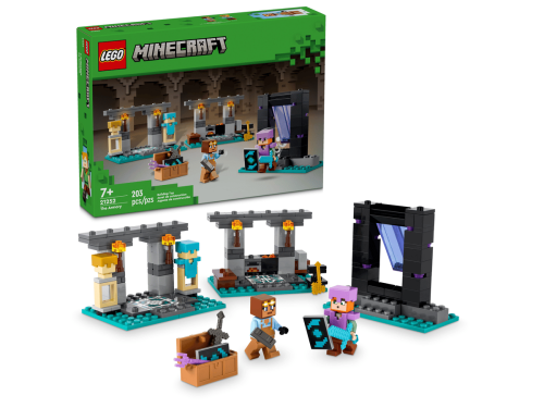 Klocki LEGO Minecraft 21252 Zbrojownia