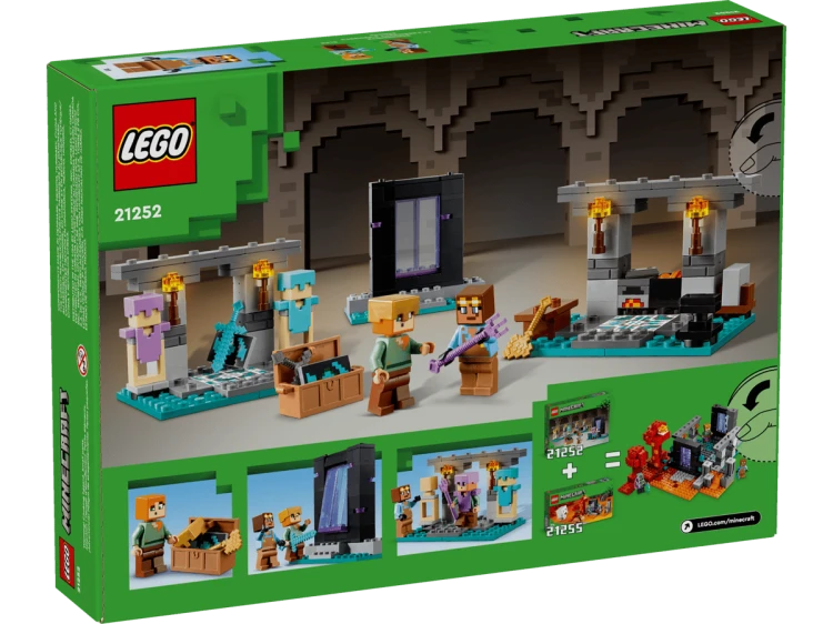 Klocki LEGO Minecraft 21252 Zbrojownia