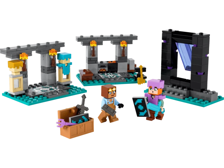 Klocki LEGO Minecraft 21252 Zbrojownia