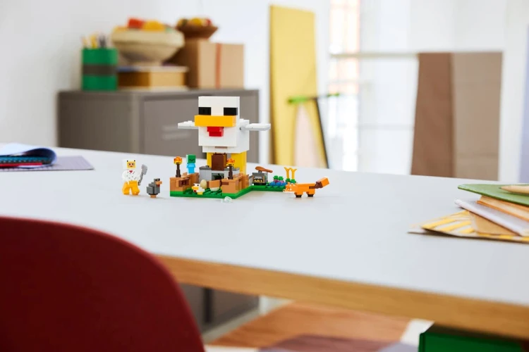 Klocki LEGO Minecraft 21585 Farma kurczaków
