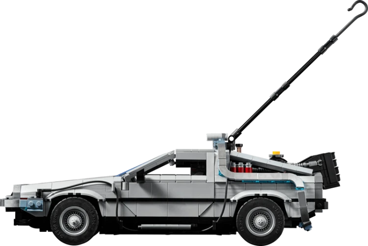 Klocki LEGO Icons 10300 Wehikuł czasu z „Powrotu do przyszłości”